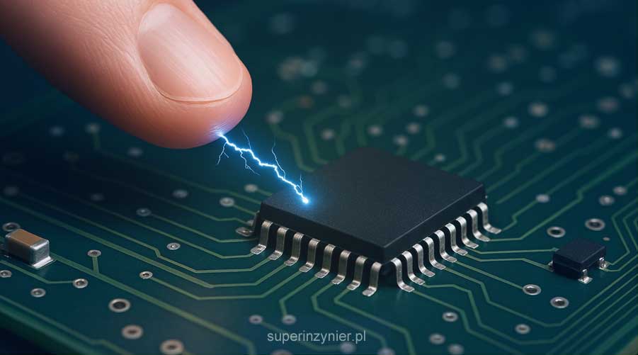 ESD - Wyładowanie elektrostatyczne. Zjawisko, skutki i ochrona