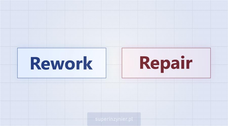 Rework, Repair albo Modyfikacja